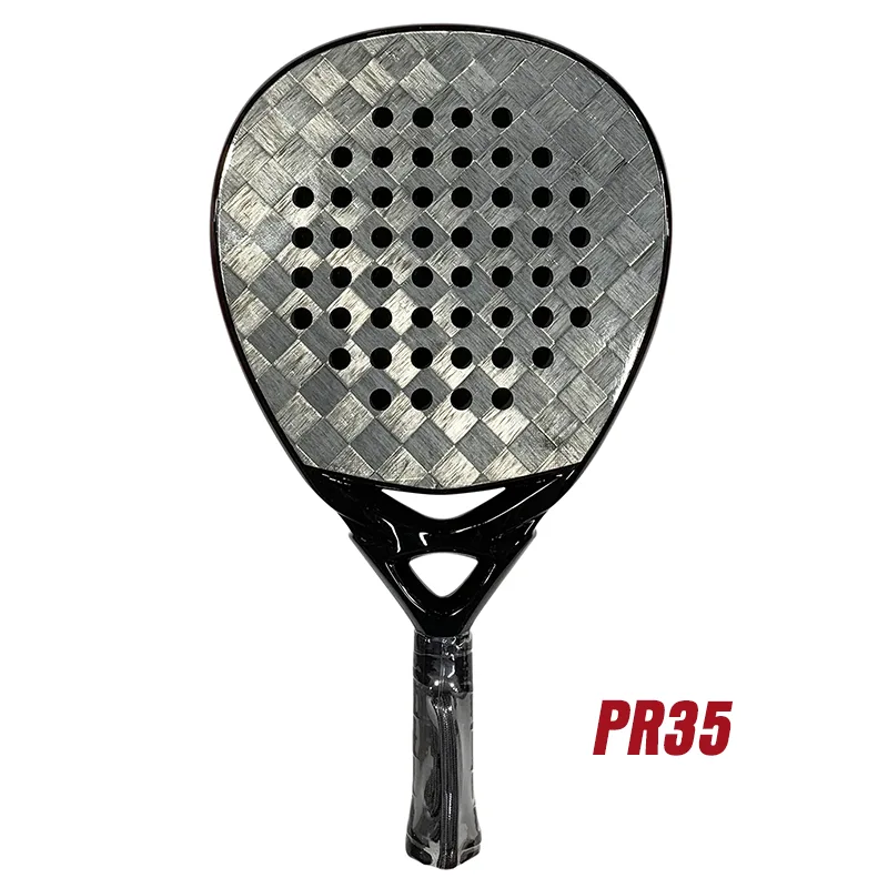 Aluminizuotos anglies pluošto audiniai 18 k padel raketės